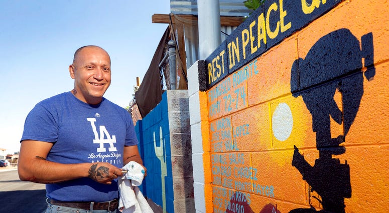 Marine veteran Cesar Lopez