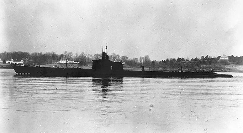 This Dec. 27, 1941, photo released by U.S. Navy shows USS Grenadier