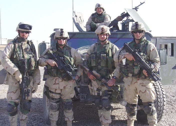 John Byrnes deployed overseas,
