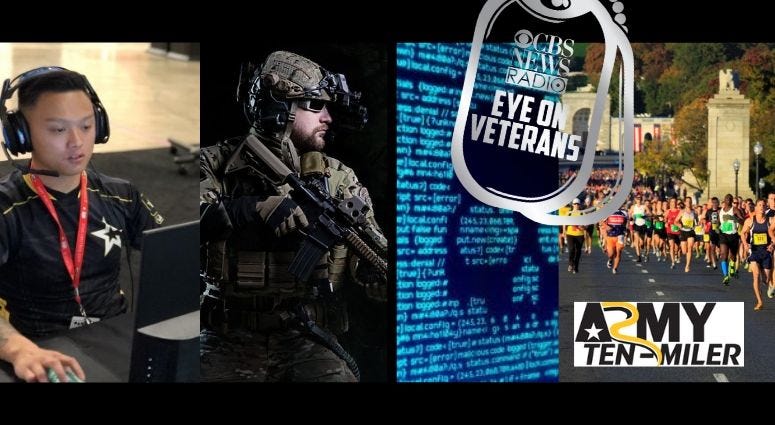 CBS Eye on Veterans coverage of the Army 10 Miler race and Armycon 2019 CBS Eye on Veterans coverage of the Army 10 Miler race and Armycon 2019