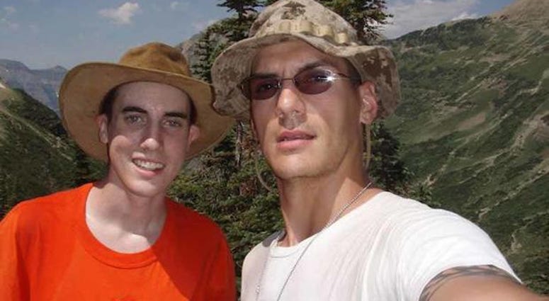 Jacob and Austin Tice at Glacier National Park. Jacob and Austin Tice at Glacier National Park.