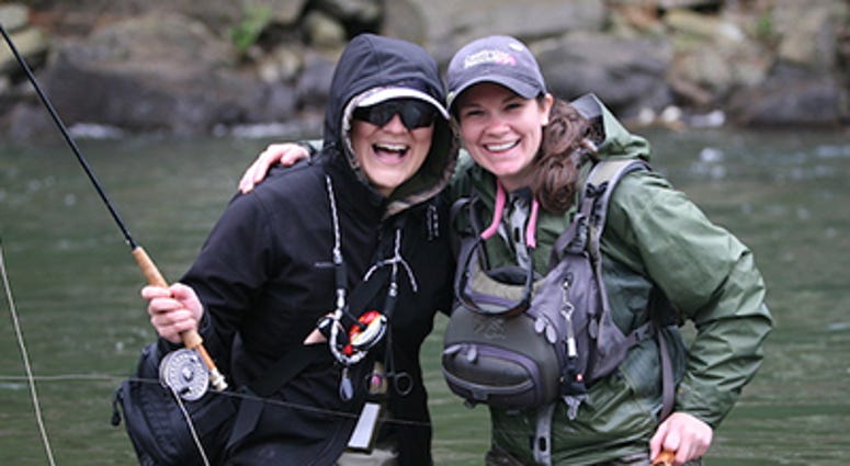 Casting for Recovery, a retreat for military and veteran women with breast cancer