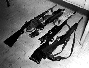 Charles Whitman's brought several weapons to the top of the UT-Austin tower.