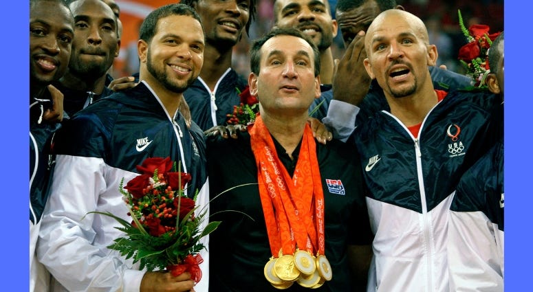 Coach Mike Krzyzewski, Team USA Basketball