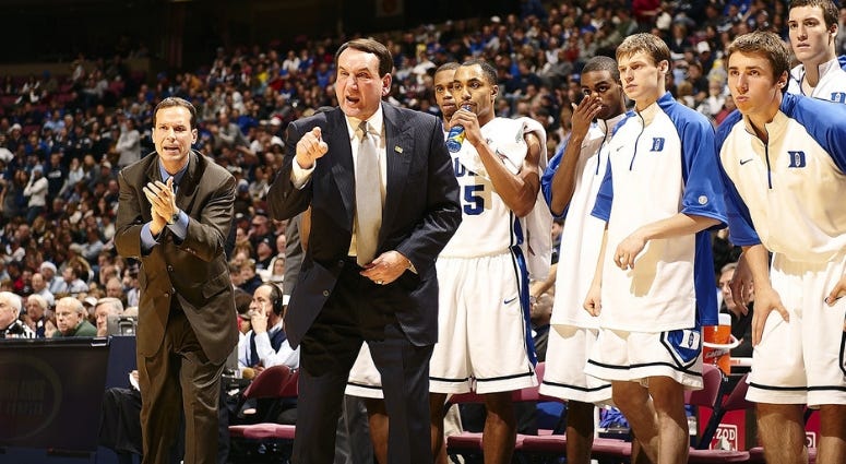 Coach Mike Krzyzewski, Duke Mens Basketball