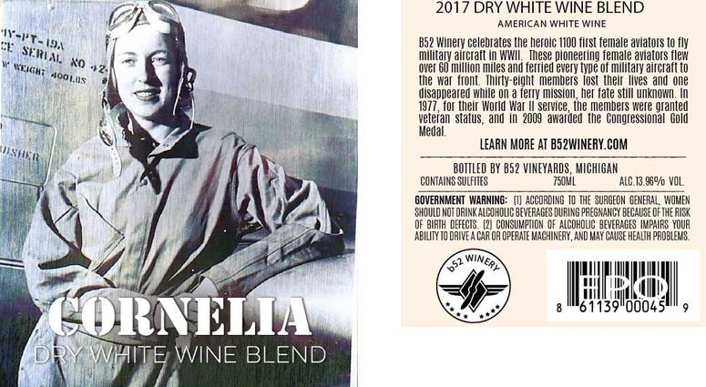 Cornelia Wine Label