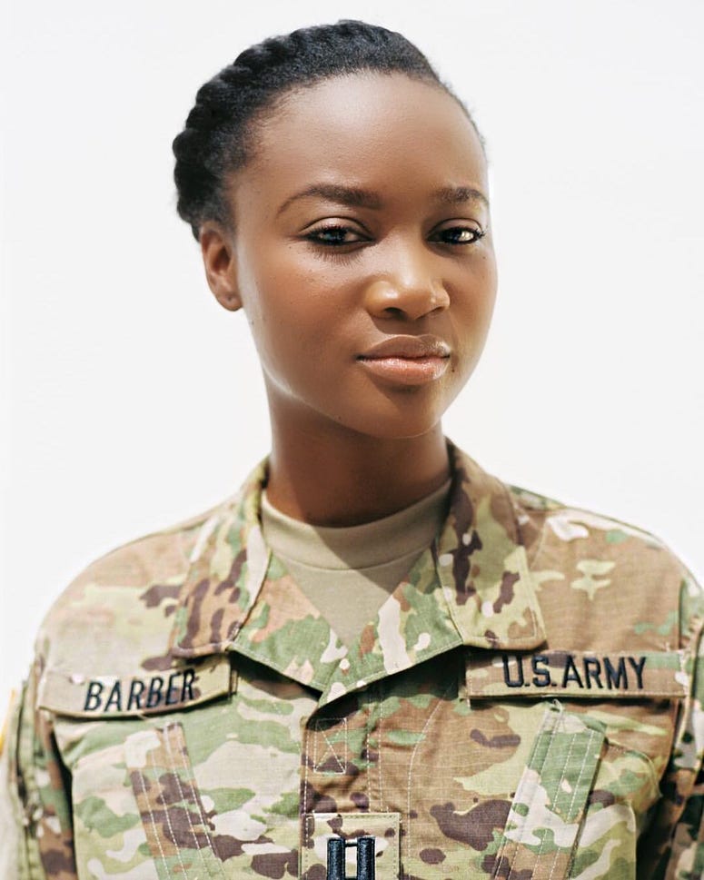 Army officer, former Miss USA, Deshauna Barber now leading the Service Women's Action Network