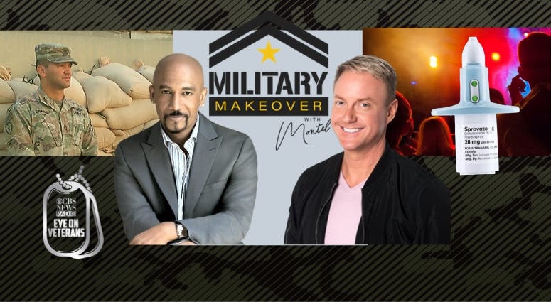 Military Makeover hosts Montel Williams Art Edmonds, Sgt Ricardo Branch vs US Army and the club drug that treats depression Military Makeover hosts Montel Williams Art Edmonds, Sgt Ricardo Branch vs US Army and the club drug that treats depression