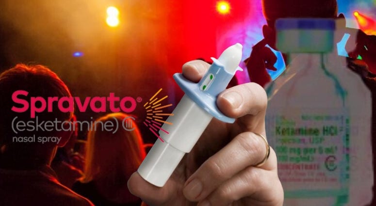 Libby Howe discusses the club drug nasal spray used for depression, and Abiie Bennett reports on PPE at VA Libby Howe discusses the club drug nasal spray used for depression, and Abiie Bennett reports on PPE at VA