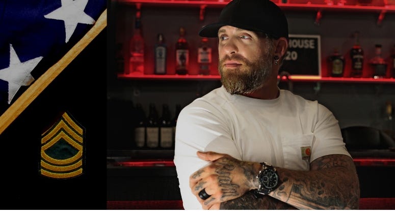 Award winning country star Brantley Gilbert talks about how he honors military veterans Award winning country star Brantley Gilbert talks about how he honors military veterans
