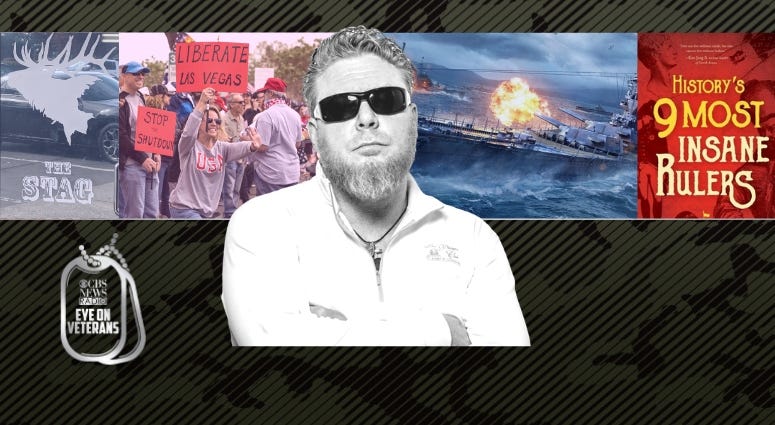 Veterans push to ReOpen America, History's Insane Rulers and World of Warships video game Veterans push to ReOpen America, History's Insane Rulers and World of Warships video game