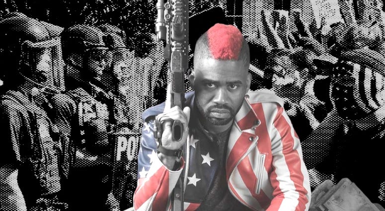 Marine Corps combat veteran Raymond Lott aka “The Marine Rapper”, shares his thoughts on the current racial protests Marine Corps combat veteran Raymond Lott aka “The Marine Rapper”, shares his thoughts on the current racial protests