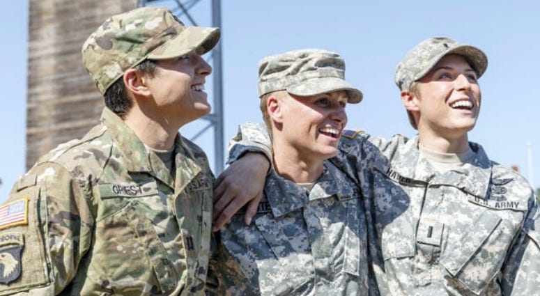 In 2015 Capt. Kristen Griest, Lt Colonel Lisa Jaster and 1st Lt. Shaye Haver were the first three women to become US Army Rangers In 2015 Capt. Kristen Griest, Lt Colonel Lisa Jaster and 1st Lt. Shaye Haver were the first three women to become US Army Rangers