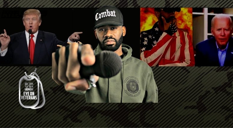 The Marine Rapper talks about new song, World War Cypher and tweet from President Trump The Marine Rapper talks about new song, World War Cypher and tweet from President Trump