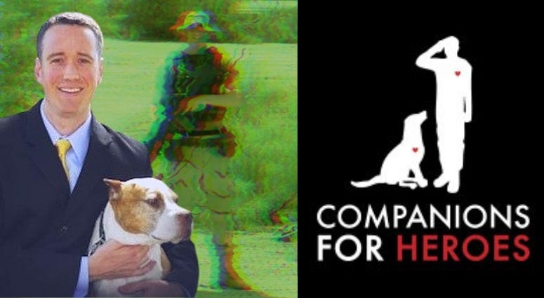 Air Force veteran David Sharpe founder of Companions for Heroes Air Force veteran David Sharpe founder of Companions for Heroes