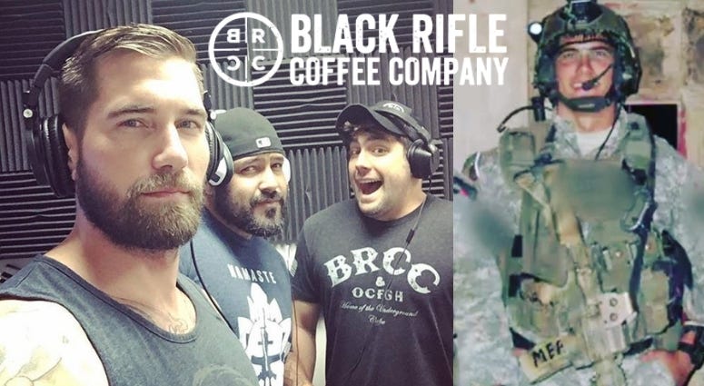 Mat Best from Black Rifle Coffee Company, former Army Ranger Mat Best from Black Rifle Coffee Company, former Army Ranger