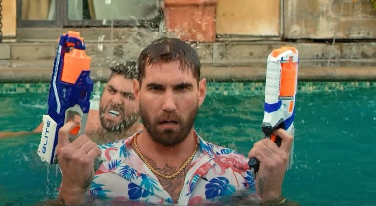 Mat Best pimpin' in the pool, in the latest Black Rifle Coffee video Mat Best pimpin' in the pool, in the latest Black Rifle Coffee video