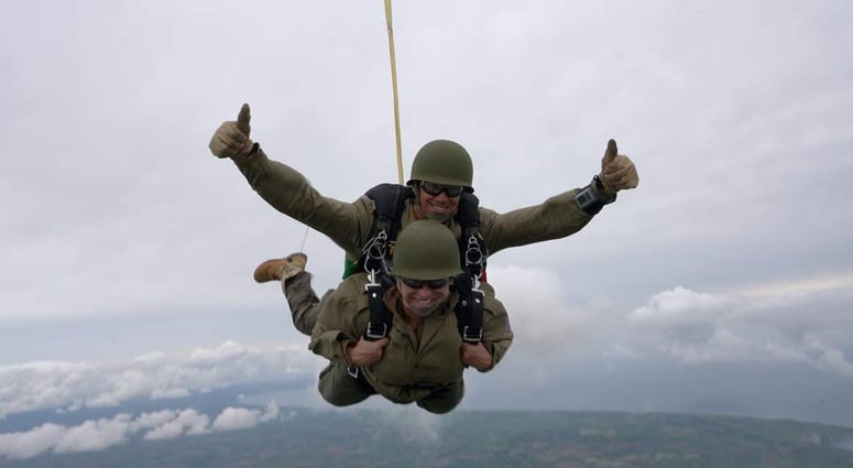 Gold Star Mom and Ranger Mom Scoti Domeij parachutes in to Normandy on the 75th Anniversary of D-Day Scoti Domeij, a gold star mother, parachuted into Normandy with members of the 75th Ranger Regiment