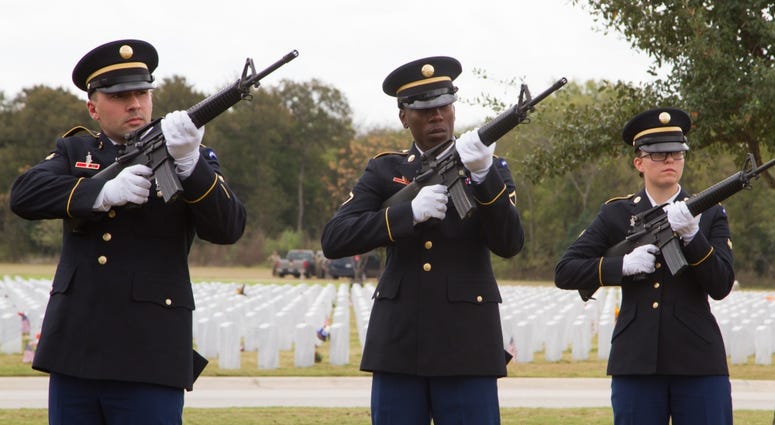 Rifle Squad, Fort Sam Houston National Cemeery