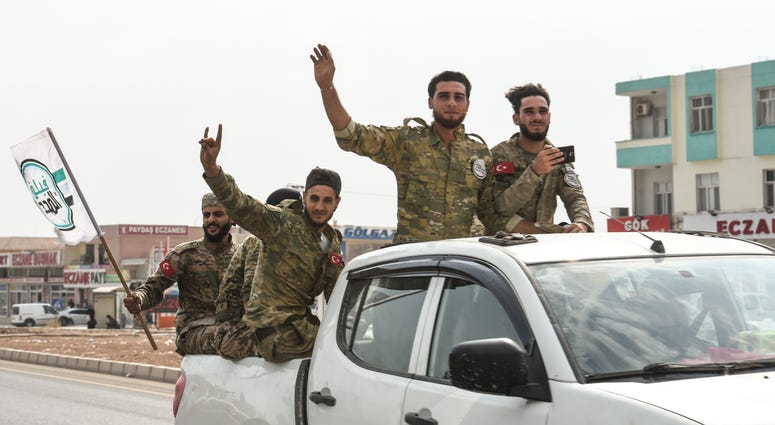 Turkish backed Free Syrian Army Turkish backed Free Syrian Army