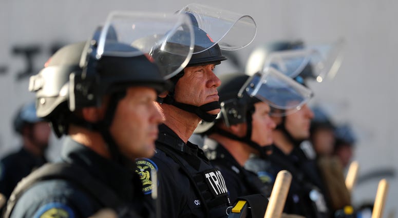 Riot police