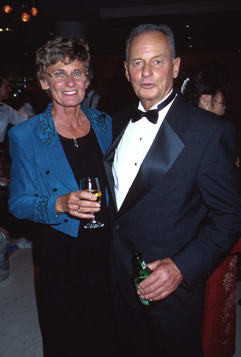 Rudy and his wife Marge
