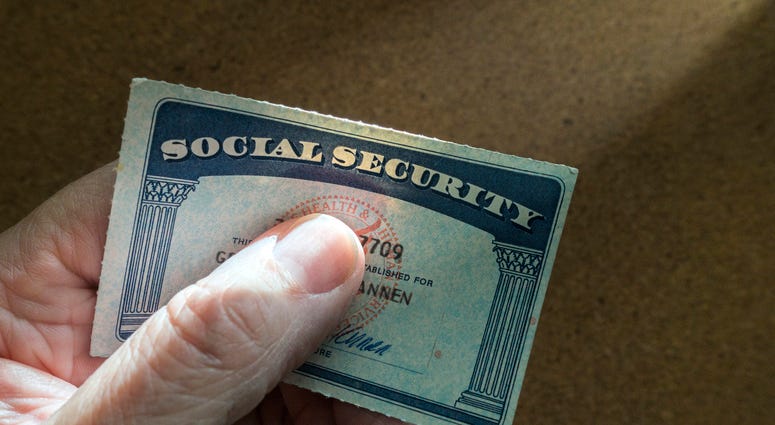 Social security card Social security card