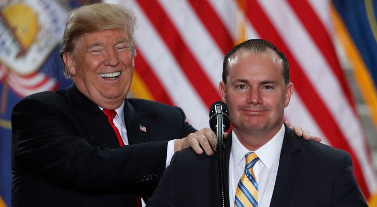 Sen. Mike Lee and Trump