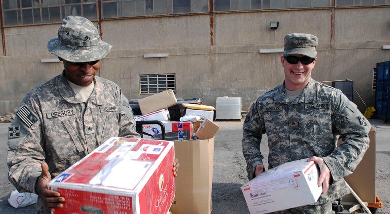 Sgt. Frederick Gregory, a native of Houston, and Sgt. Charles Kowalski, who hails from Bristol, Conn., both infantrymen assigned to Operations Section, Headquarters and Headquarters Detachment, 1st Brigade Combat Team, 4th Infantry Division, Multi-Nationa