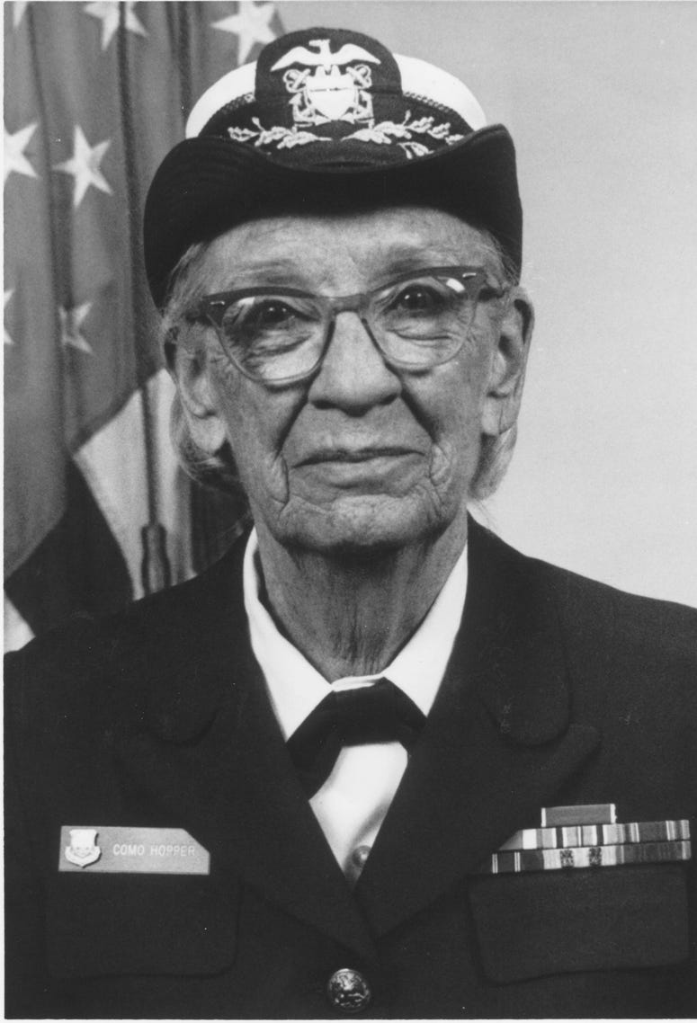 Rear Admiral Grace Hooper Rear Admiral Grace Hooper