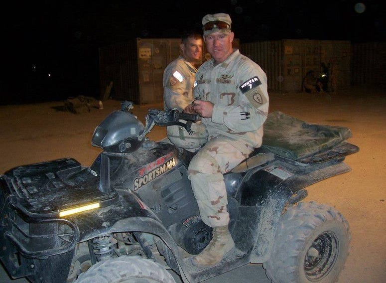 Sgt. Maj. Rob Bowman. Hunter7