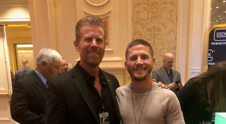 Scott Huesing and Medal of Honor Recipient Kyle Carpenter