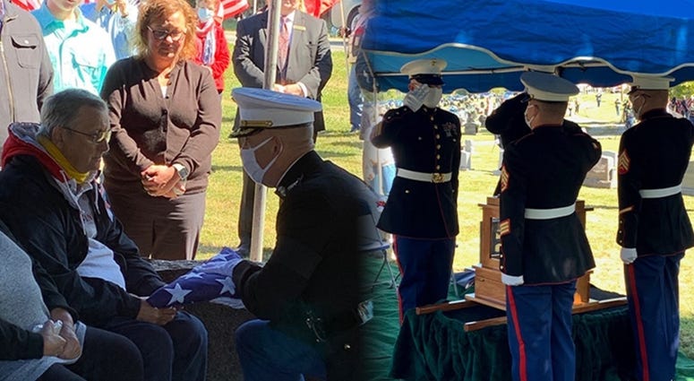 Marine homecoming