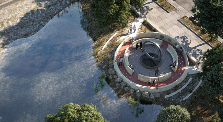 The National Native American Veterans Memorial, Warriors' Circle of Honor. The National Native American Veterans Memorial, Warriors' Circle of Honor.