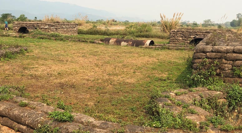 North Vietnamese Army fortifications