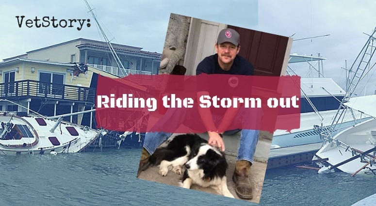 VetStory podcast episode Riding The Storm Out VetStory podcast episode Riding The Storm Out