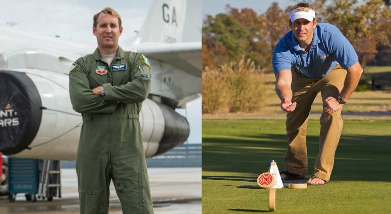 Retired Air Force officer Matt Butler created Rollors, an outdoor game with elements of bocce, horseshoes and bowling Retired Air Force officer Matt Butler is the creator of Rollors