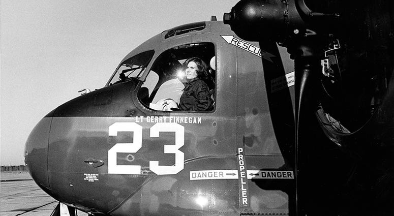 Navy's first female jet pilot dies at 65 after losing battle with ovarian cancer. Navy's first female jet pilot dies at 65 after losing battle with ovarian cancer