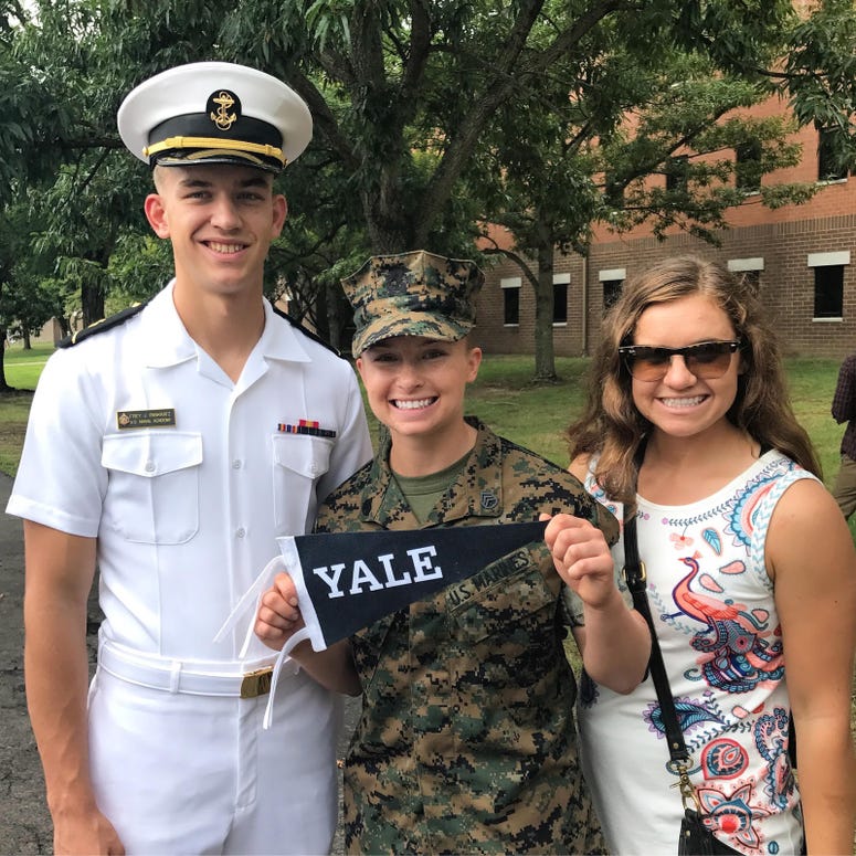 Allegra Panktraz, Service to School applicant who currently studies at Yale University