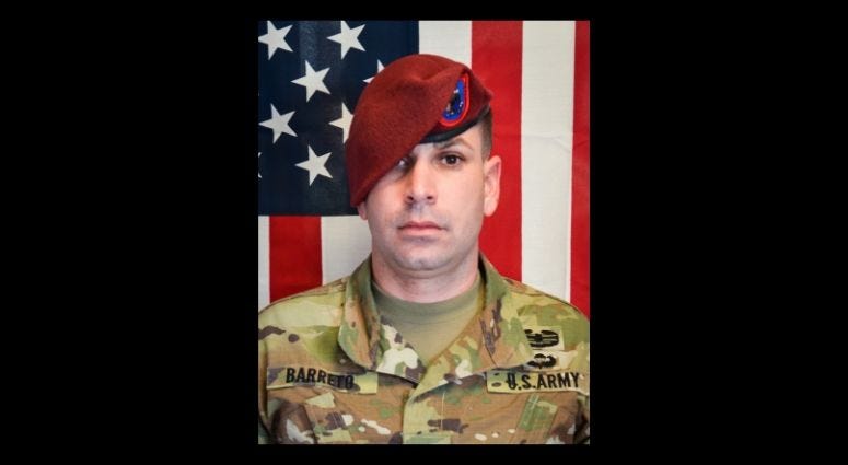 Sgt. 1st Class Elis Angel Barreto Ortiz Sgt. 1st Class Elis Angel Barreto Ortiz