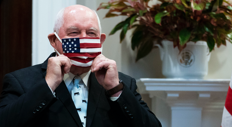 U.S. Agriculture Secretary Sonny Perdue