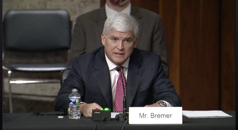 Bremer confirmation hearing