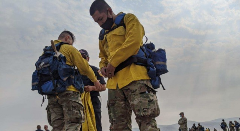 National Guard Versus California Fires, US Army