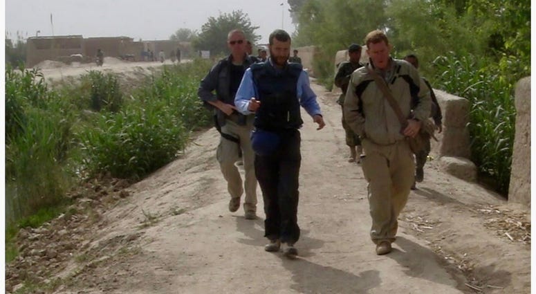 Team Afghan Power President John Gerlaugh in Helmand Province, 2010.