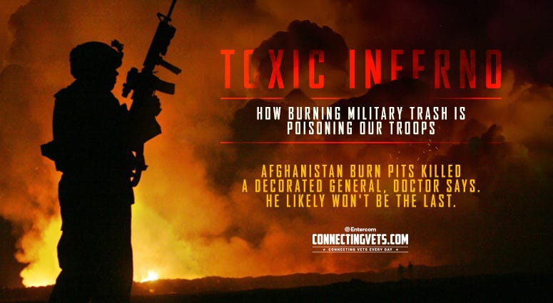 Toxic Inferno: Afghanistan burn pits killed a decorated general, doctor says. He likely won't be the last. ToxicInferno3