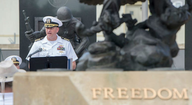 Capt. Paul D. Bowdich, commanding officer of Naval Air Station Whiting Field. Memorial Day weekend across America.