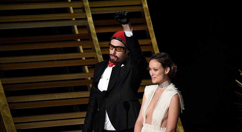 Sacha Baron Cohen at 88th Academy Awards