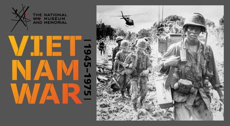 The Vietnam War 1945-1975 exhibit at the National WWI Museum and Memorial The Vietnam War 1945-1975 exhibit at the National WWI Museum and Memorial