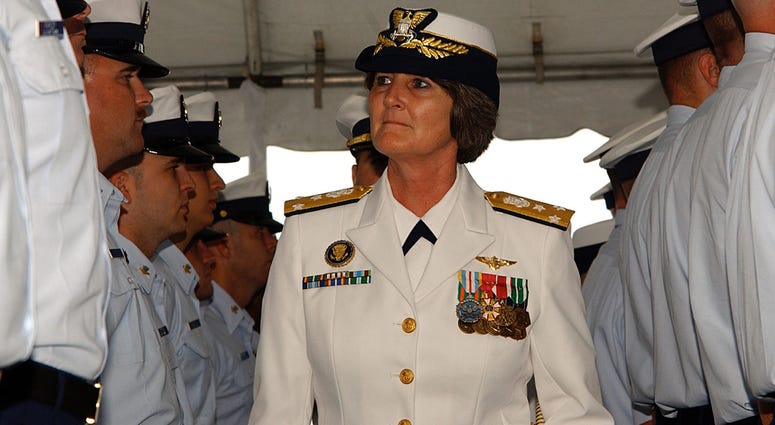 Vice Adm. Vivien S. Crea commander Coast Guard Atlantic Area and commander Maritime Defense Zone Atlantic. Vice Admiral Vivien S. Crea