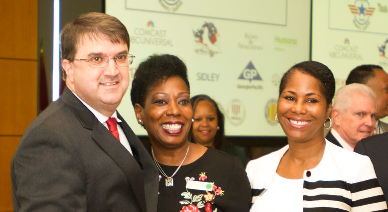 VA Secretary Robert Wilkie at the Women Veterans Coalition meeting in Atlanta, Georgia